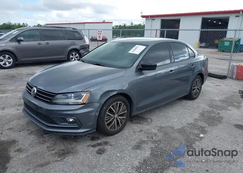 2018 Volkswagen Jetta 1.4T Se/1.4T Wolfsburg Edition из США, поврежденный, VIN 3VWDB7AJ6JM206964